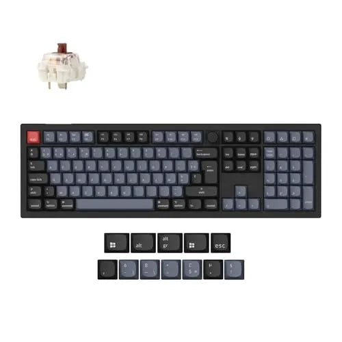 Keychron V6 Max Wireless AZERTY Full-size switch brown